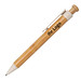 Druckkugelschreiber Toyama aus Bambus und Weizenstroh, blaue Mine, beige Druckkugelschreiber Toyama aus Bambus und Weizenstroh, blaue Mine, beige
